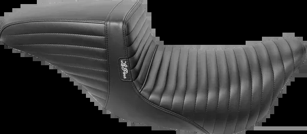 Le Pera Kickflip Seat – Pleated – Black – FL ’08-’25