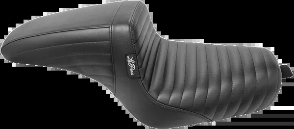 Le Pera Kickflip Seat – Pleated – Black – XL ’10-’22