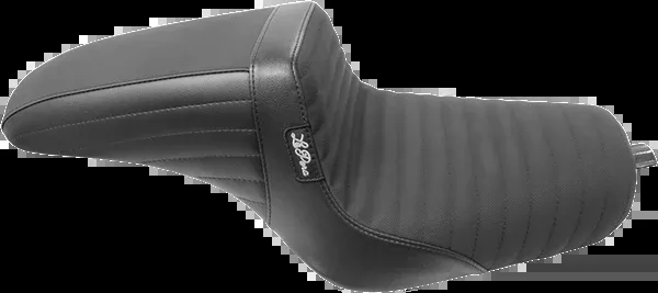 Le Pera Kickflip Seat – Pleated W/ Gripp Tape – Black – XL ’10-’22