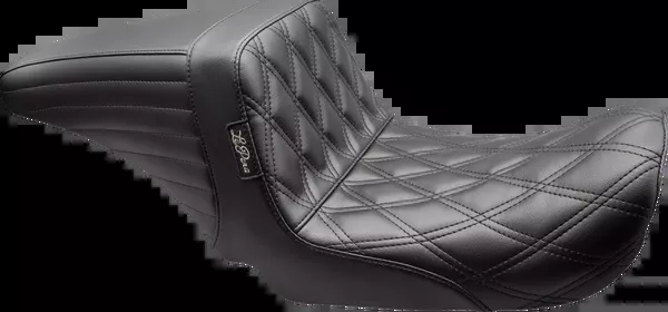 Le Pera Kickflip Up Front Seat – Double Diamond – Black – Dyna ’06-’17
