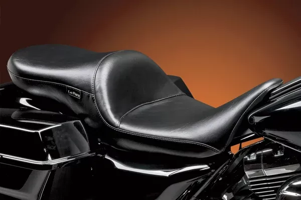 Le Pera Maverick Daddy Long Legs Seat – Black – Smooth – FL ’08-’25