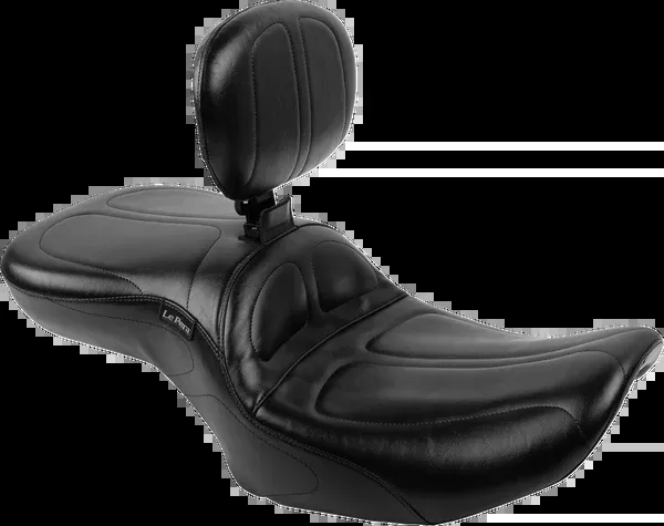 Le Pera Maverick Seat – With Backrest – Black – FLH/FLT ’23-’25