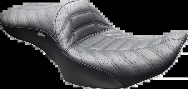 Le Pera Maverick Seat – Without Backrest – Indy Stitch – Black – FLH/FLT ’23-’26
