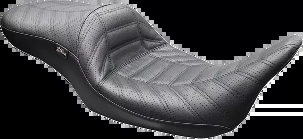 Le Pera Maverick Seat – Without Backrest – Indy Stitch – Black – FLT/FLH ’08-’25
