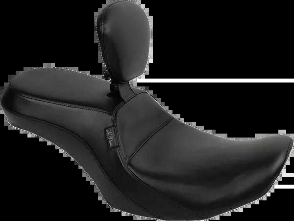 Le Pera Outcast 2-Up Seat – With Backrest – Plain – FLH/FLT ’23-’25