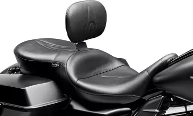 Le Pera RT66 Seat With Backrest Stitched Black FL – LK-767BR