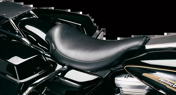 Le Pera Silhouette Solo Seat - Smooth - Black - FLT/FLHT '91-'96