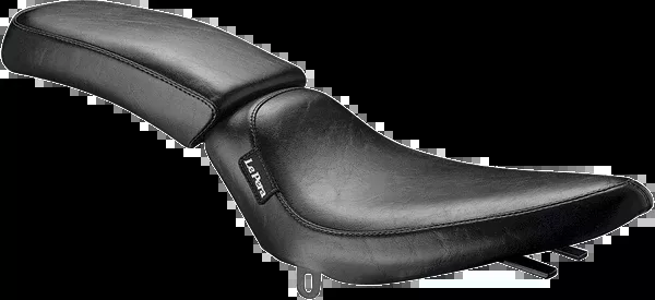 Le Pera Silhouette Solo Seat - Smooth - Black - FX/L '65-'84