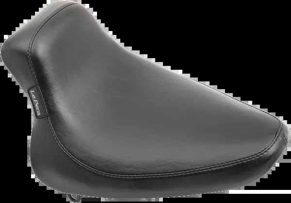 Le Pera Silhouette Solo Seat - Smooth - Black - Softail '00-'07