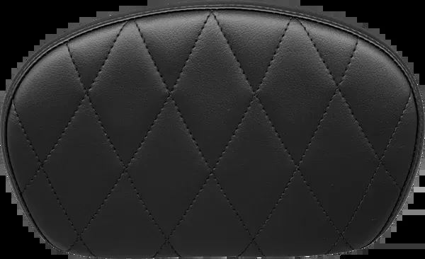 Le Pera Sissy Bar Pad – Medium – Diamond – Dull Black