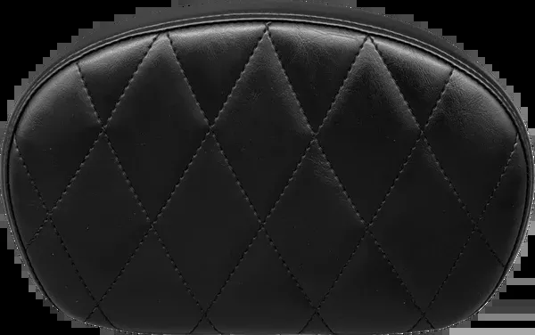 Le Pera Sissy Bar Pad – Medium – Diamond – Shiny Black