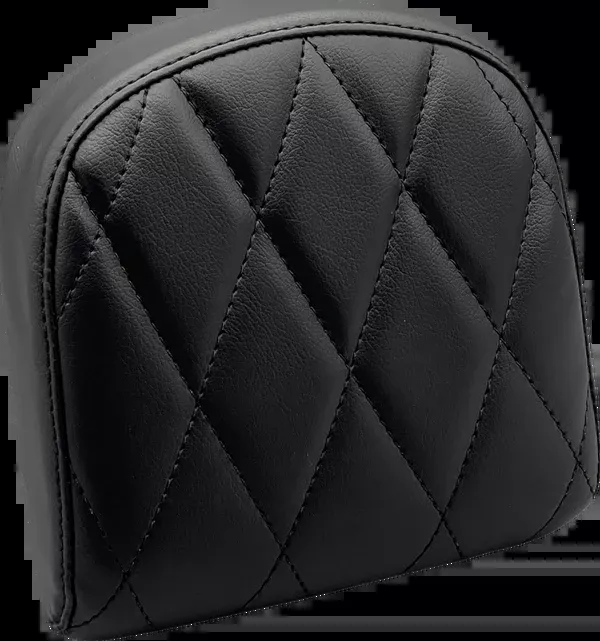 Le Pera Sissy Bar Pad – Small – Diamond – Dull Black