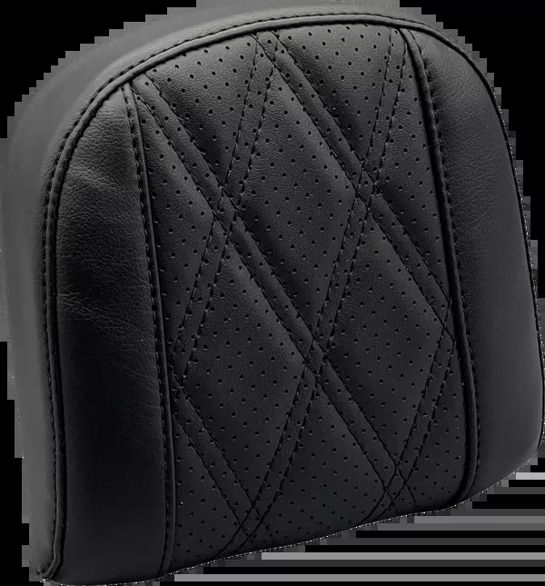 Le Pera Sissy Bar Pad – Small – GT2/HR2 – Perforated Black