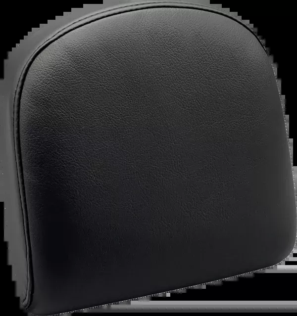 Le Pera Sissy Bar Pad - Small - Smooth - Dull Black
