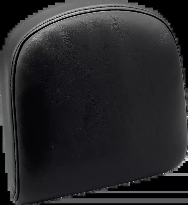 Le Pera Sissy Bar Pad - Small - Smooth - Shiny Black