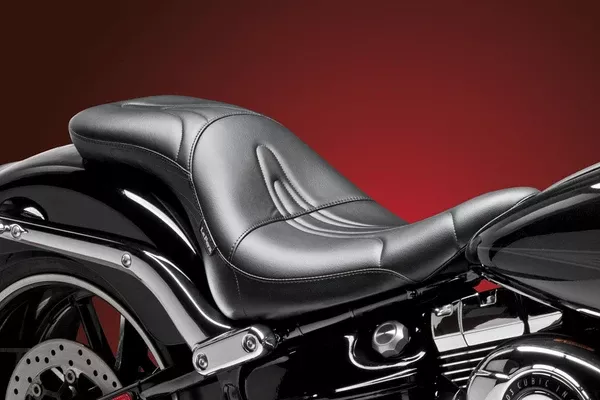 Le Pera Sorrento 2-Up Seat - Stitched - Black - FXSB '13-'17