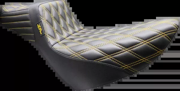 Le Pera Tailwhip Daddy Long Legs Seat - Double Diamond - Gold Stitch - FL/FX '18-'26