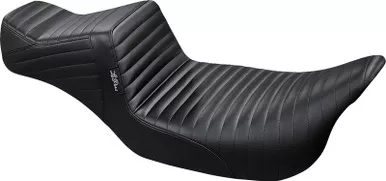 Le Pera Tailwhip Daddy Long Legs Seat Pleated Black – LK-587DLPT