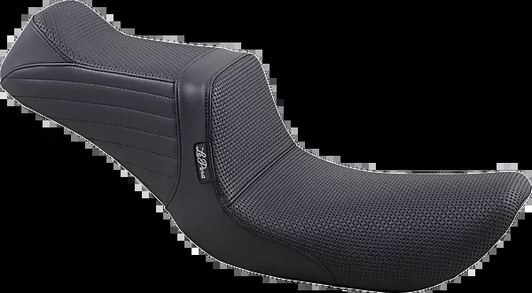 Le Pera Tailwhip Seat – Basketweave – Black – FXD ’96-’03