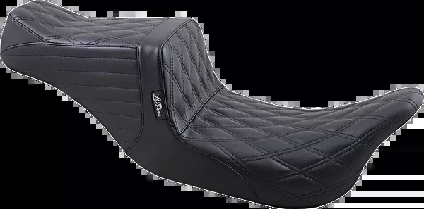 Le Pera Tailwhip Seat – Double Diamond – Black – FL ’08-’23