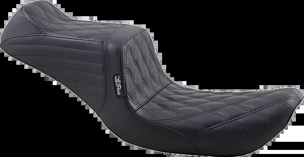 Le Pera Tailwhip Seat – Double Diamond – Black – FXD ’99-’03