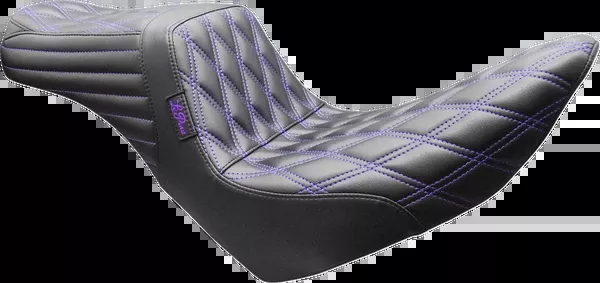 Le Pera Tailwhip Seat - Double Diamond - Purple Stitch - FL/FX '18-'26