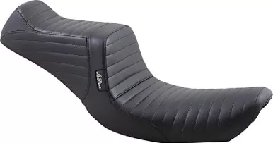 Le Pera Tailwhip Seat Pleated Black FXD '99-'03 - LN-581PT