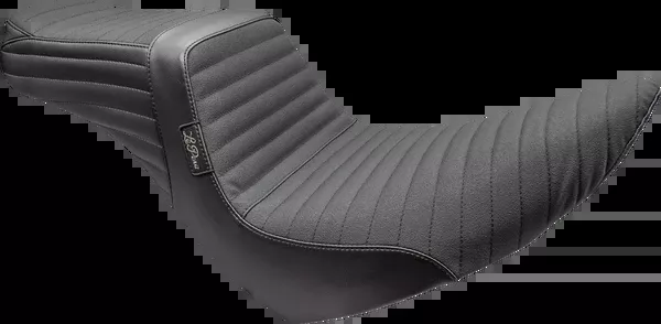 Le Pera Tailwhip Seat - Pleated W/ Grip Tape - Black - FL/FX '18-'23