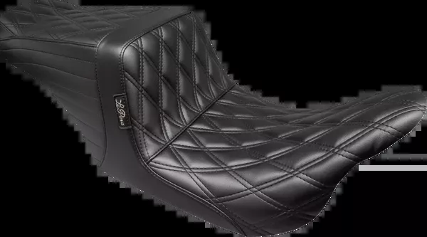 Le Pera Tailwhip Up Front Seat – Double Diamond – Black – FL ’08-’23
