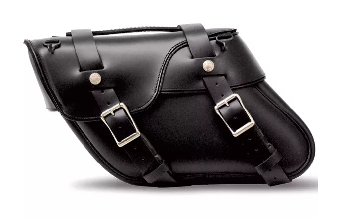 Leatherworks Angle Split Lid Bolt-on Saddlebags