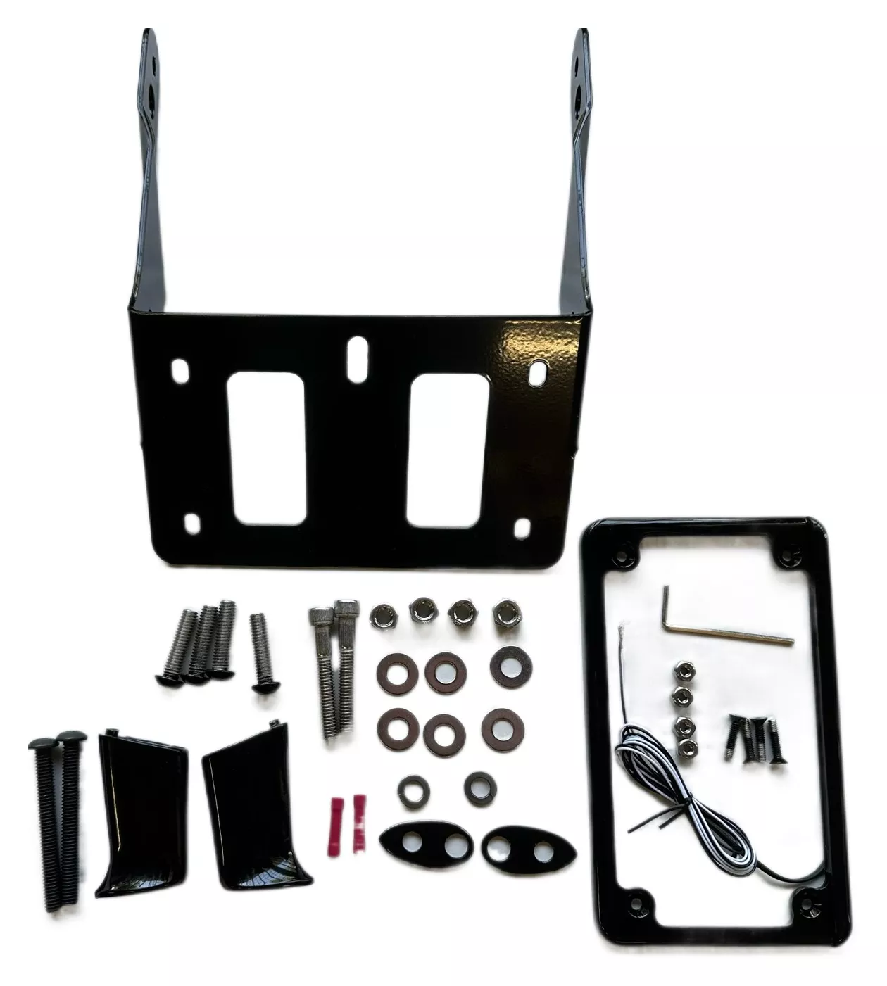 Leatherworks LED License Plate & Turn Signal Relocation KitFor Harley Sportster 2007-2022