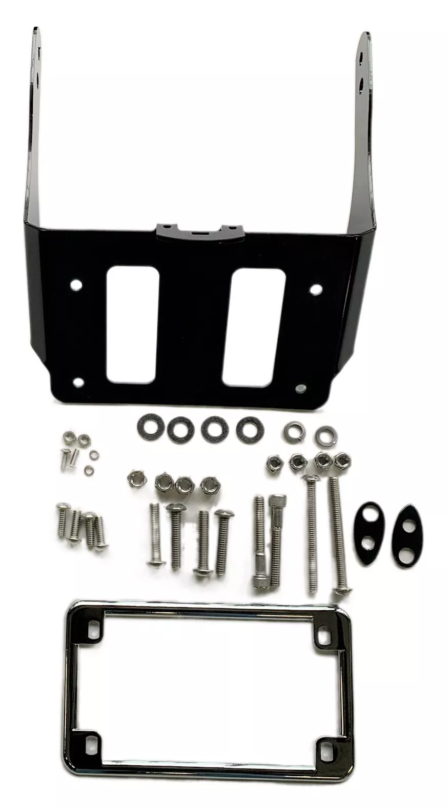 Leatherworks License Plate & Turn Signal Relocation KitFor Harley FXDWG 2012-2017