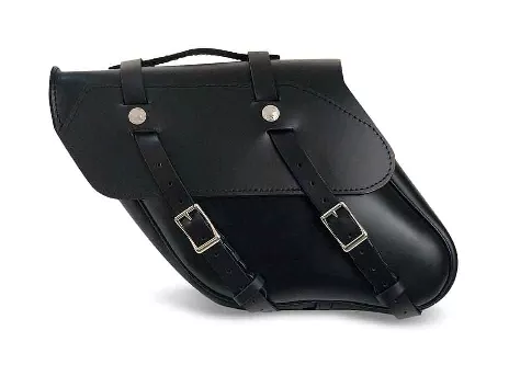 Leatherworks Wide Angle Retro Bolt-on Saddlebags