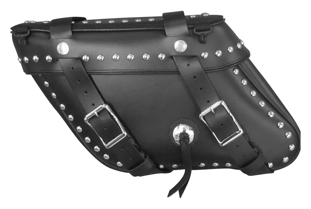 Leatherworks Wide Angle Slant Box Top Saddlebags