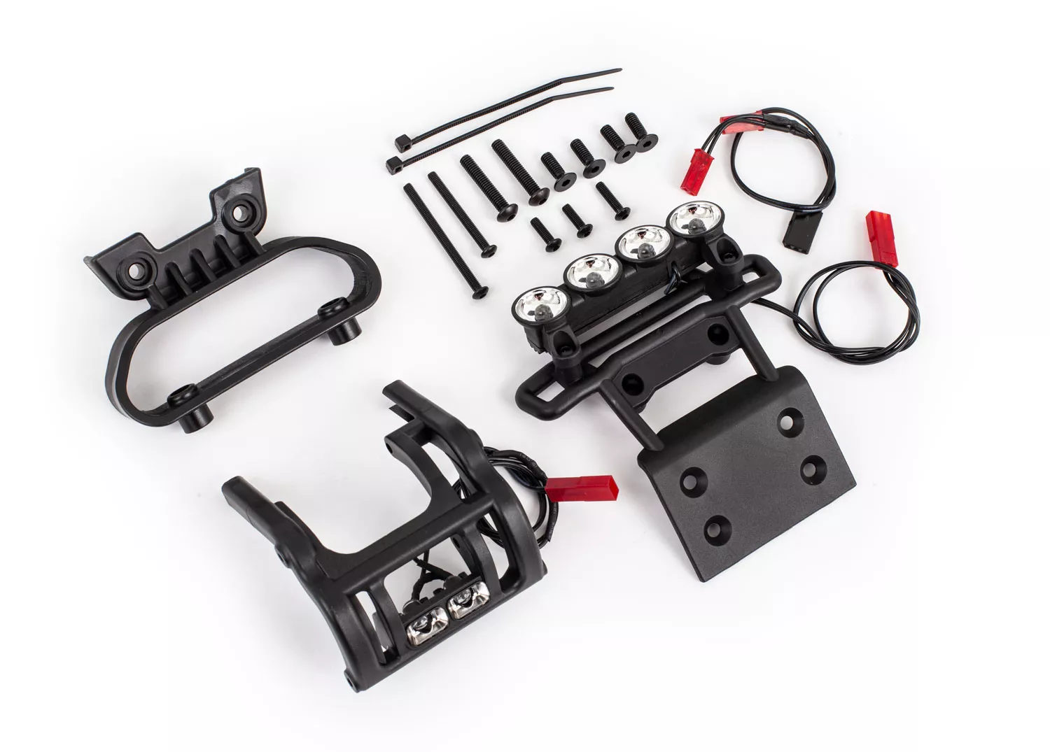 LED Light Set, Complete (Includes F&R Bumpers with LED Lights & BEC Y-Harness) (fits 2WD Bigfoot No. 1)