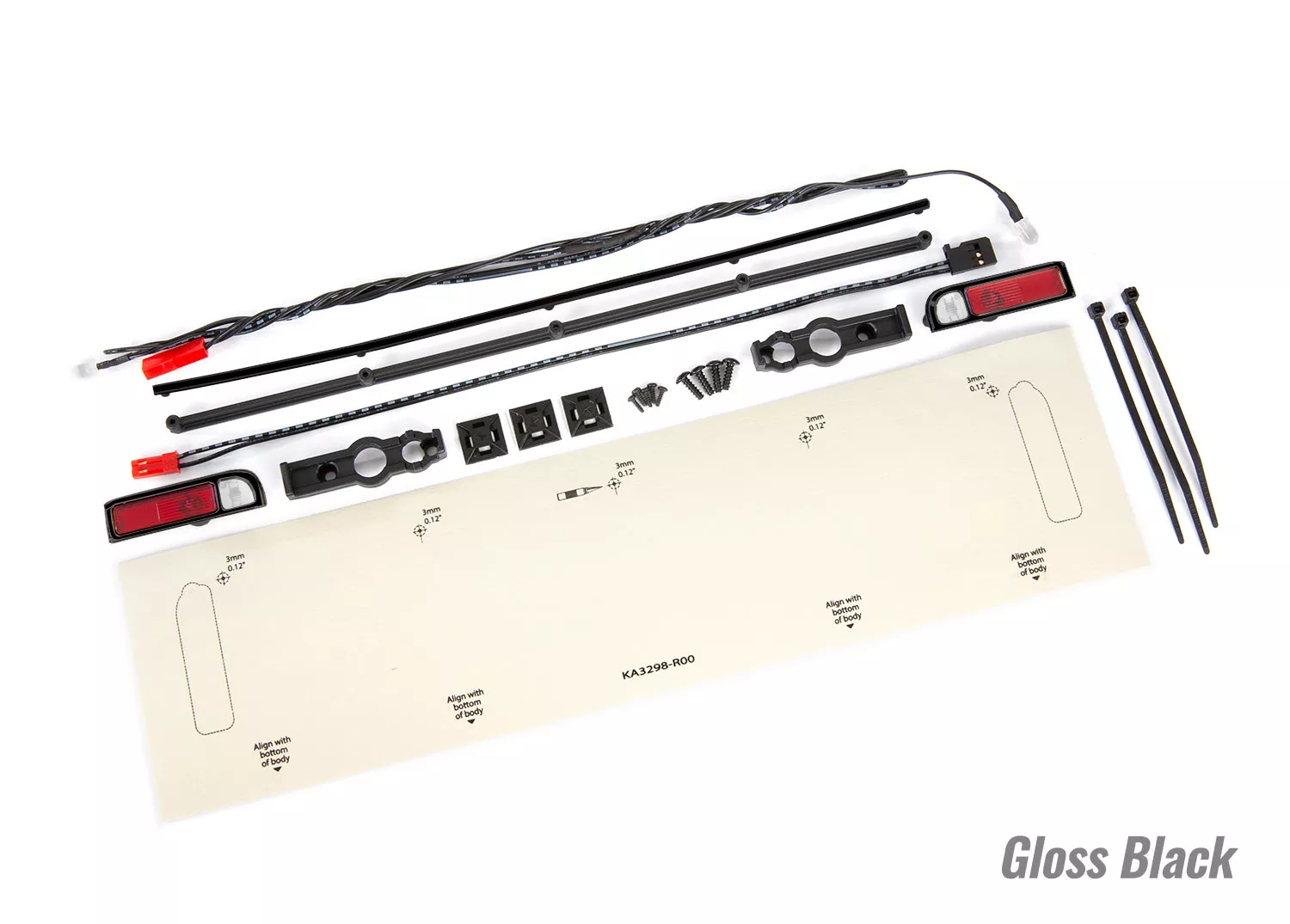 LED Lights, Tail Lights (Red), Power Harness, Light Housings, Tailgate Trim Multiple Color Options Available!