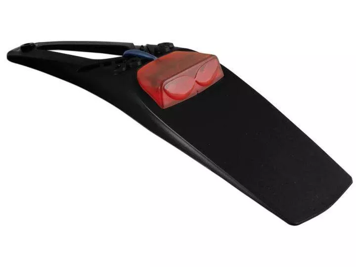 LED TAIL LIGHT BLACK, RTECH R-PTLED3NR006