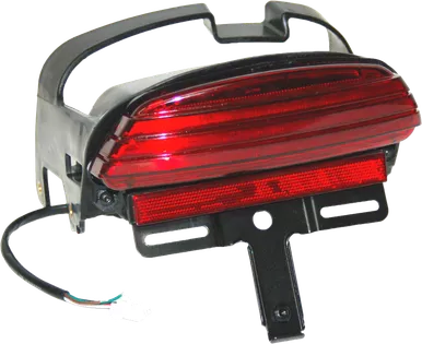 Letric Lighting Co Softail Led Tailight Red Lense - LLC-STTL-RS
