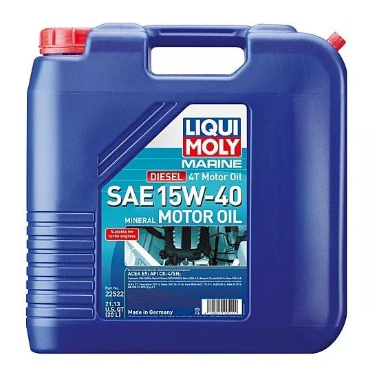 Liqui Moly 15W40 Marine Oil Motor Diesel