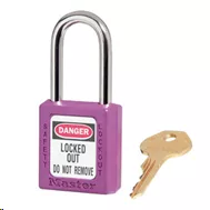 LOCK LOCKOUT PRPL KEYED