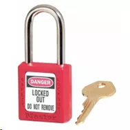 LOCK LOCKOUT RD KEYED