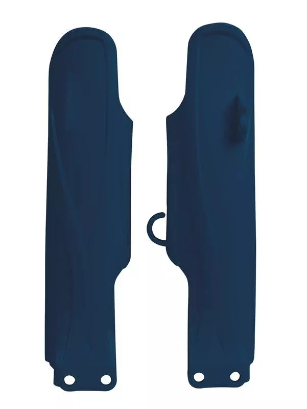 LOWER FORK GUARDS 19-25 YZ85, DEEP BLUE, RTECH R-PSYZ0DB0185, Fork Protectors DEEP BLUE