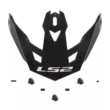 LS2 Drifter Solid Matte Black Peak