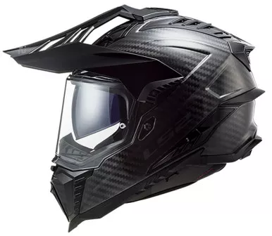 LS2 Explorer C Solid Matte Carbon Helmet