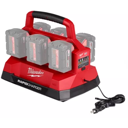 M18 6-BAY PACKOUT CHARGER