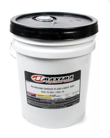 Maxima 3w Racing Shock Oil 5 Gallon Pail 59-58505L