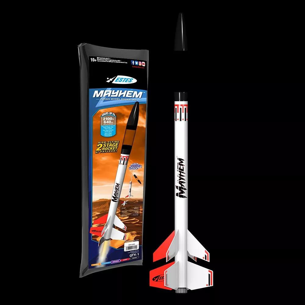“Mayhem” Model Rocket Kit Advanced