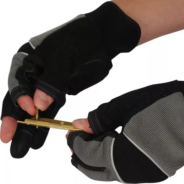 MECHANICS GLOVES 3 FINGER EX/L, EX/LARGE