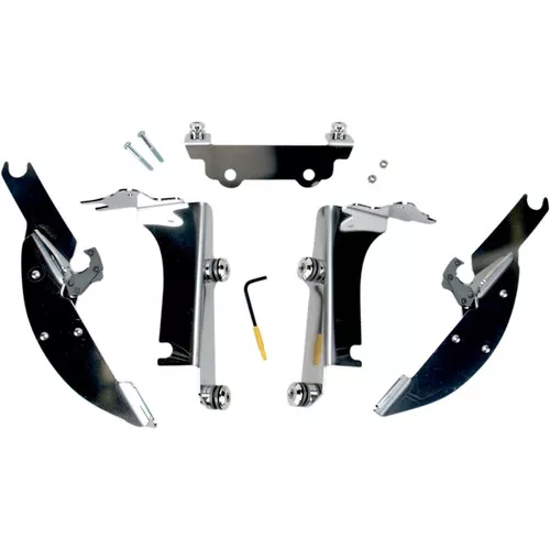 Memphis Shades Batwing Fairing Polished Trigger-Lock Mounting Kit (MEK1923)