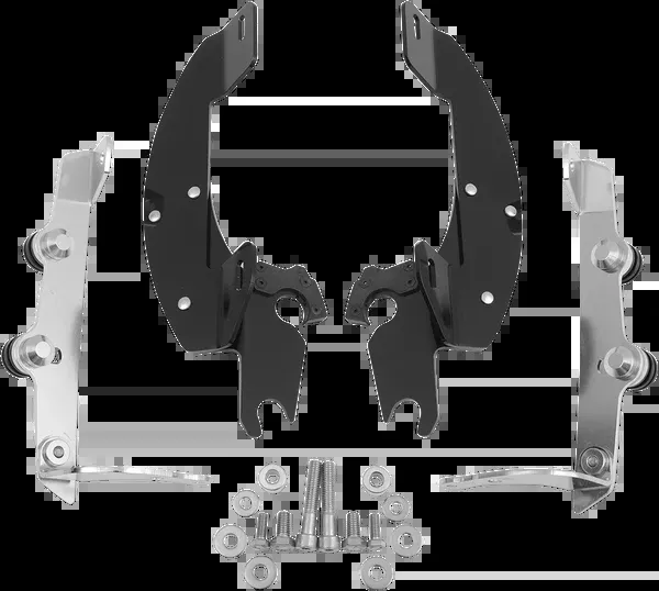 Memphis Shades Batwing Trigger Lock Mounting Kit – Aero – Black